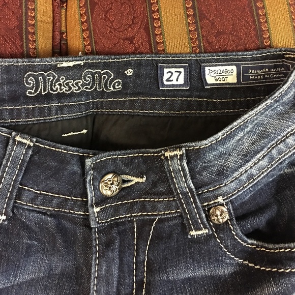 ✅Miss me womans boot cut jeans size - Picture 2 of 4