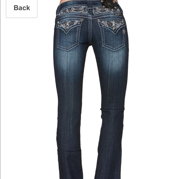 ✅Miss me womans boot cut jeans size - Picture 3 of 4