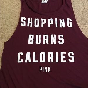 Shopping Burn Calories cut off