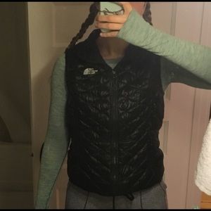 North face women's medium vest