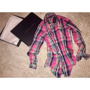 NWT Authentic Ralph Lauren Polo Flannel