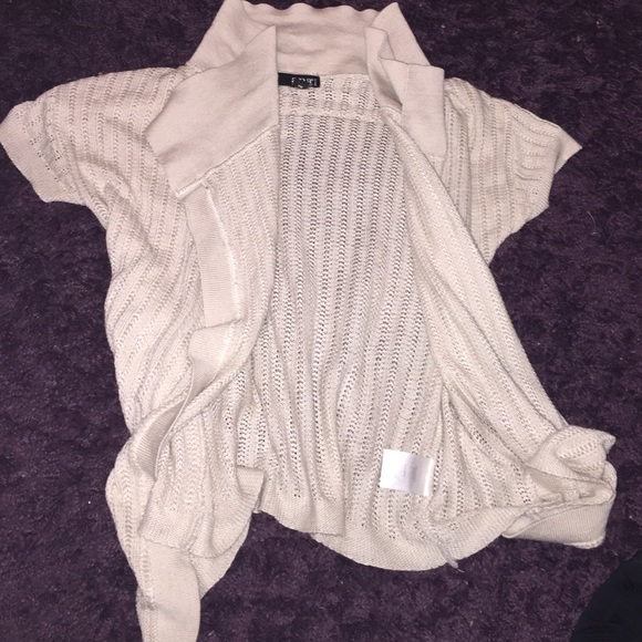 Cream colored cozy sweater