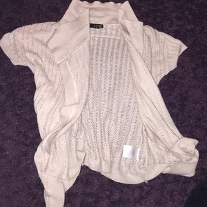 Cream colored cozy sweater