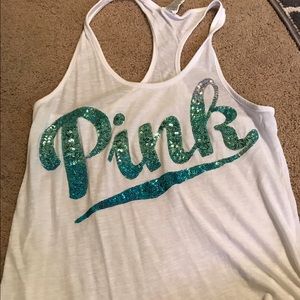 Razor back tank top