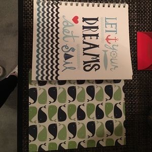 Brand new note books.