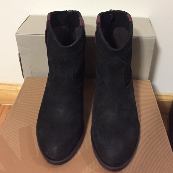 Suede Booties - Picture 2 of 4