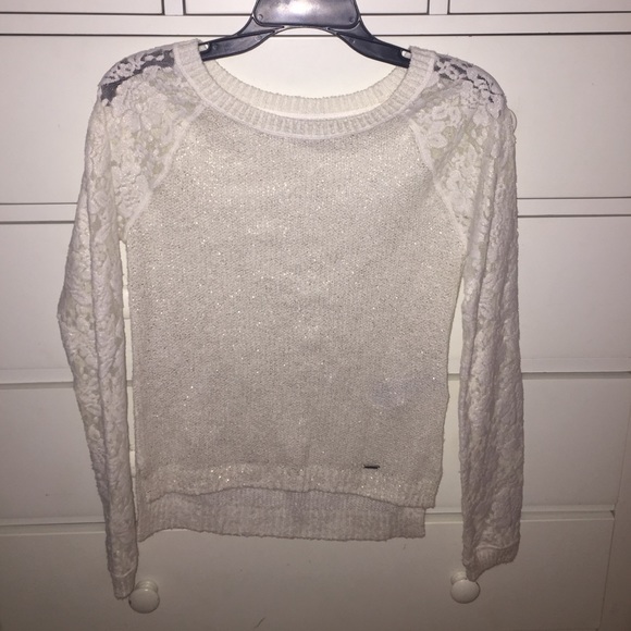 Abercrombie &a Fitch Lace Sweater