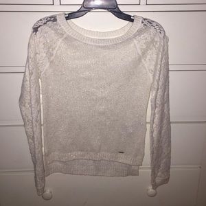 Abercrombie &a Fitch Lace Sweater