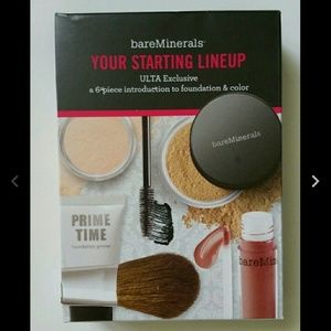 BARE MINERALS 6PC MEDIUM YOUR STARTING LINEUP NIB!
