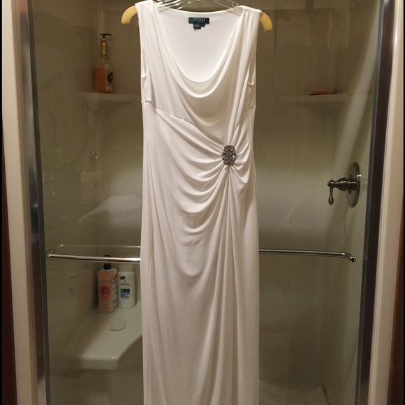 EUC Lauren by Ralph Lauren formal dress size 8 - Picture 1 of 4