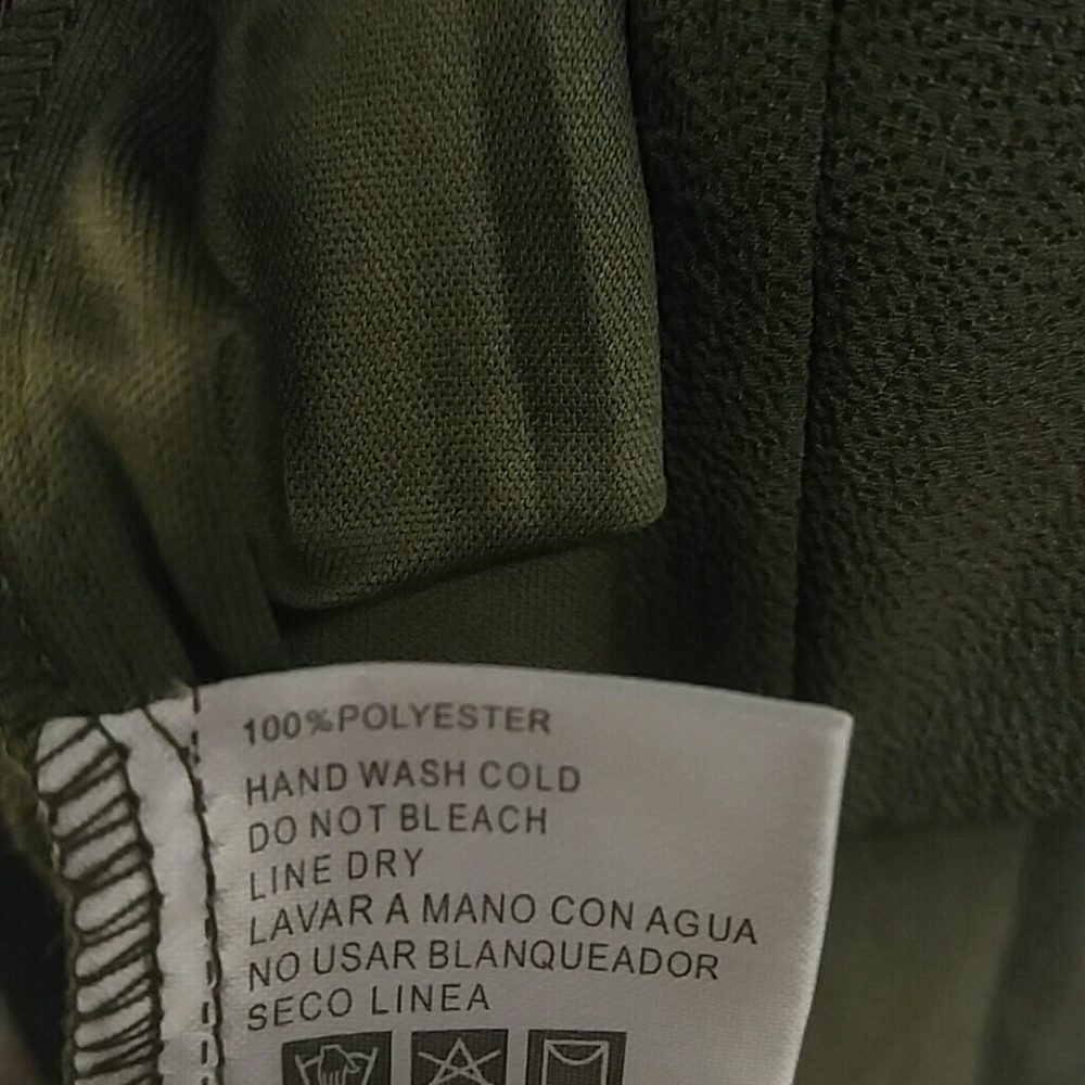 1 Sm left Olive jumpsuit - Picture 5 of 6