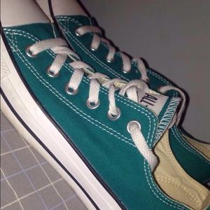 Turquoise Converse