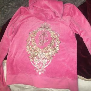 pink juicy couture zip up 💕