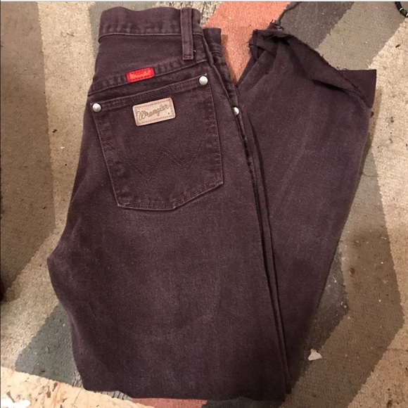 ⚡️SOLD⚡️VINTAGE Dope AF 🤘🏼 Wranglers 24 - Picture 2 of 3