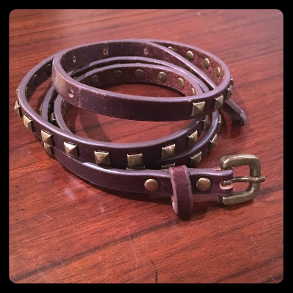 Michael Stars Studded Belt - Picture 1 of 3