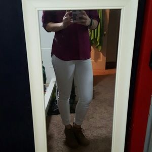 White American Eagle Jegging