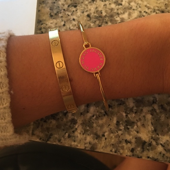 Marc By Marc Jacobs Gold Enamel Bracelet - Picture 4 of 4