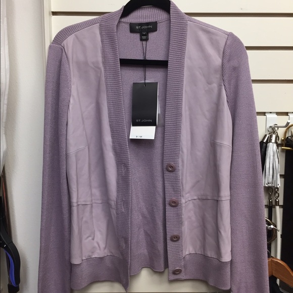 St. John sweater jacket - Picture 1 of 3