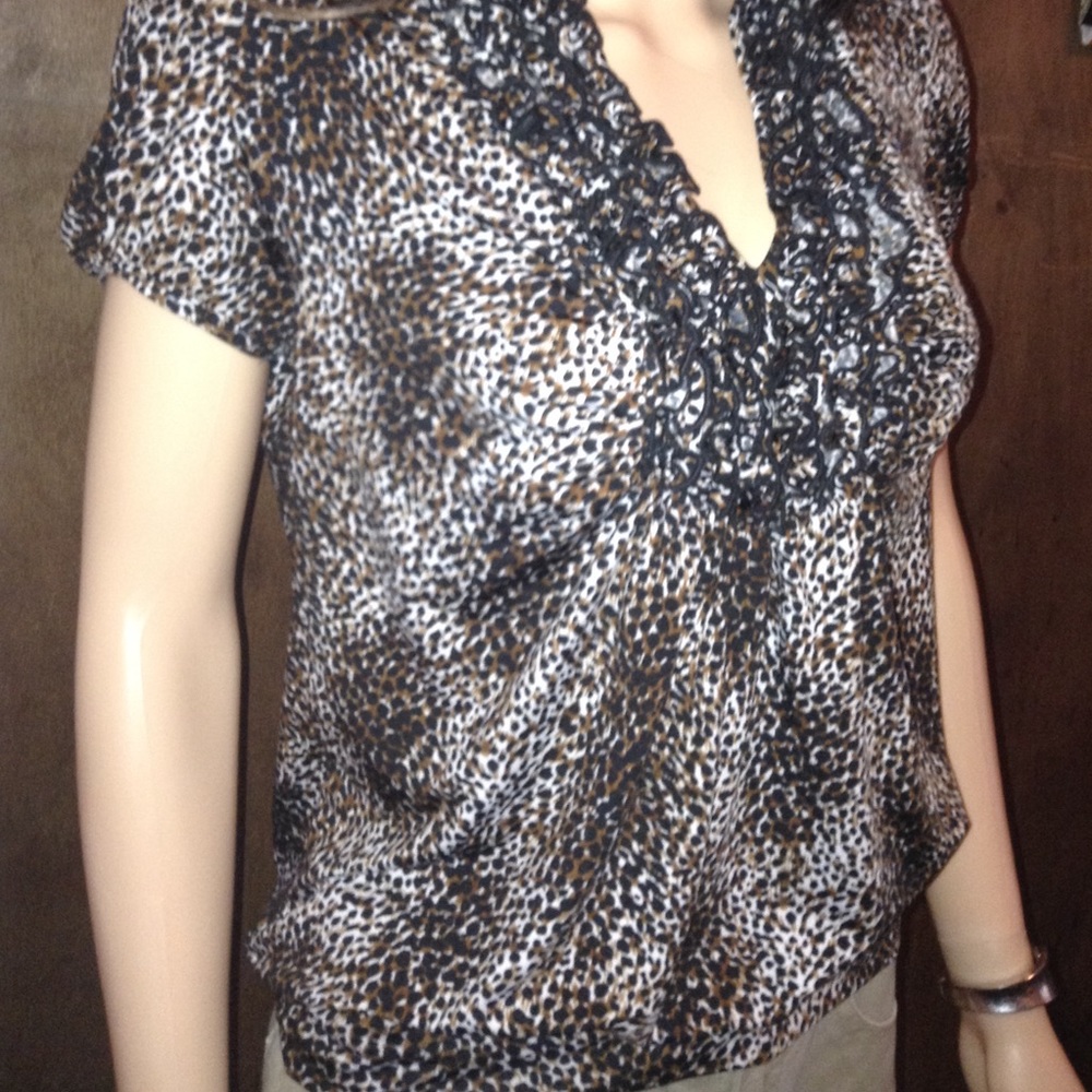 💥Halo Leopard Print Top💥 - Picture 2 of 8