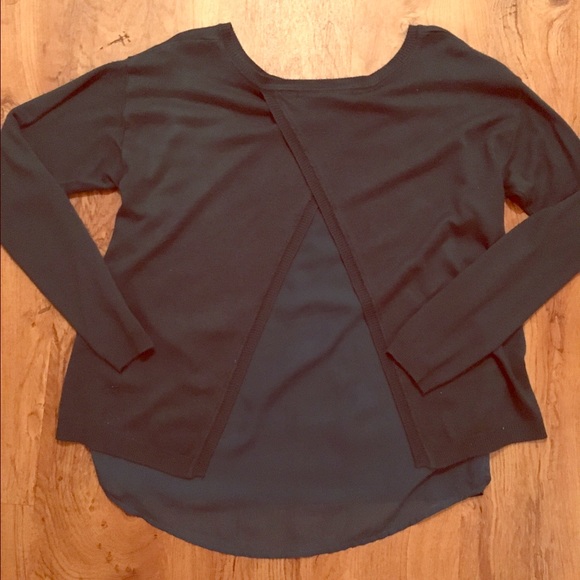 Open Back Sweater