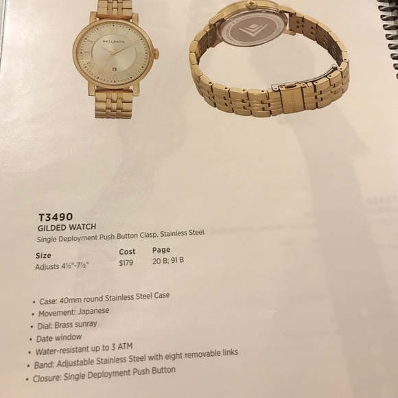 Silpada Gilded Watch - Picture 3 of 5