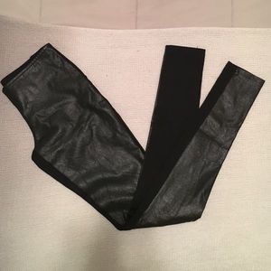Forever 21 faux leather leggings