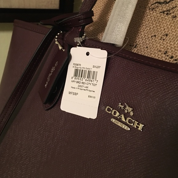 Coach Reversible Tote - Picture 4 of 4