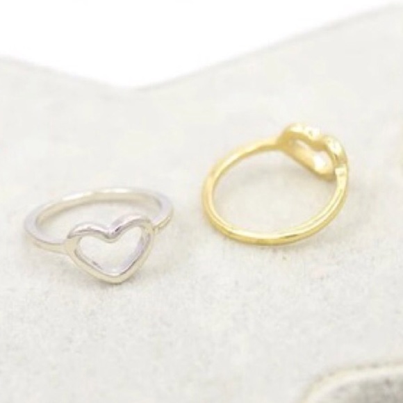 2 Heart Rings - Picture 2 of 2