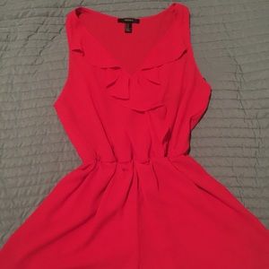 Forever 21 Red Romper