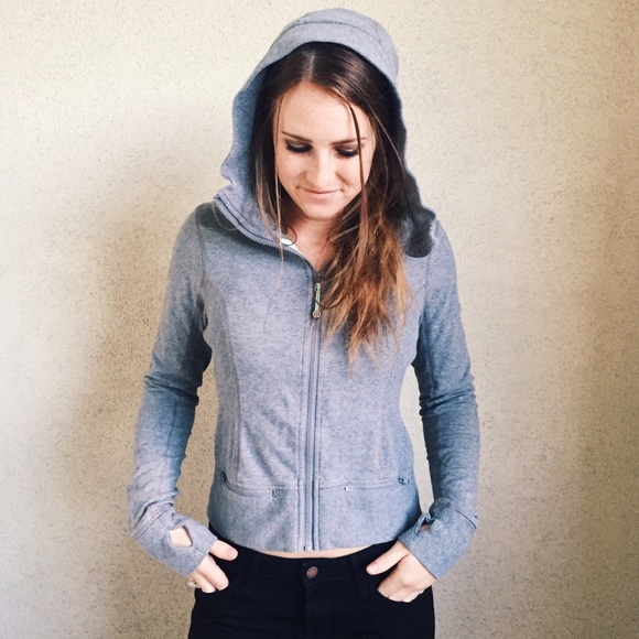 Gray lululemon zip-up!
