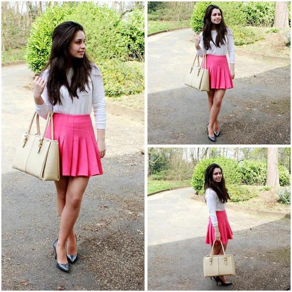 ✨Miranda Kerr for H&M Pleated Skirt - Picture 1 of 4