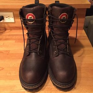New Irish Setter Red Wing men's insulated boots
