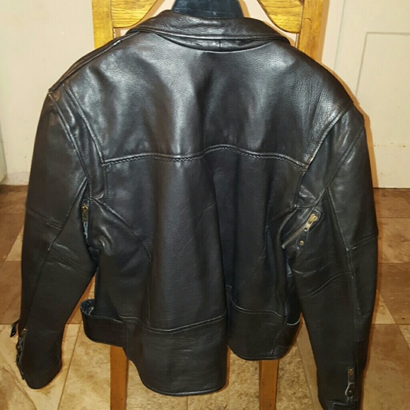 LEATHER Motorcycle Jacket - Picture 4 of 4