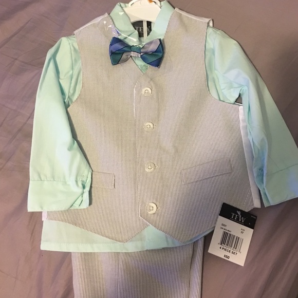 Boys 4 piece suit
