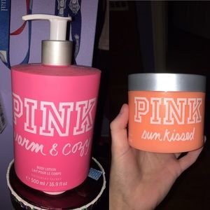 PINK lotion bundle