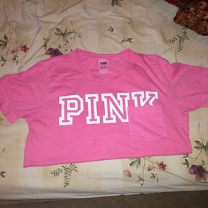 Cute oversized pink t-shirt