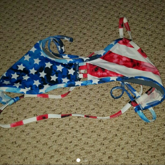 Jolyn swimwear americana tomcat top