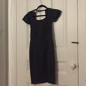 Grey cotton dress