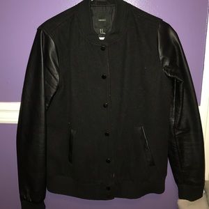 Black Varsity Jacket