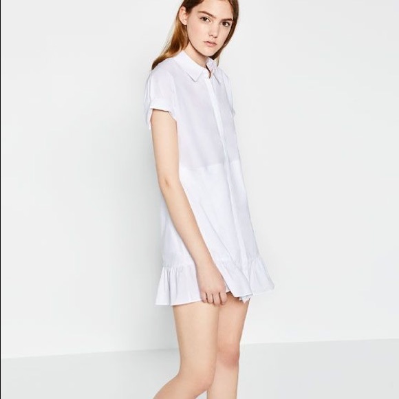 Zara shirt dress NWT