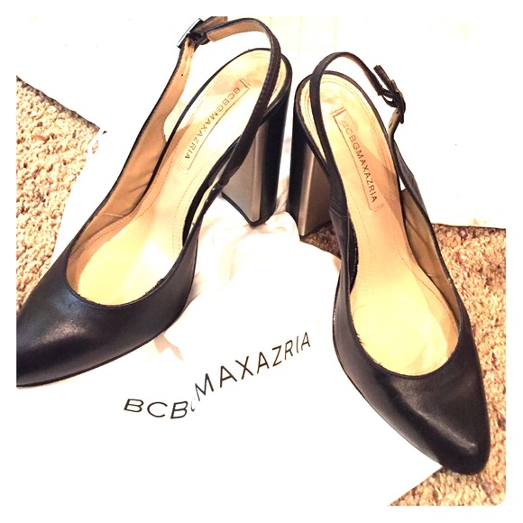BCBGMAXAZRIA Black Pumps with dust bag