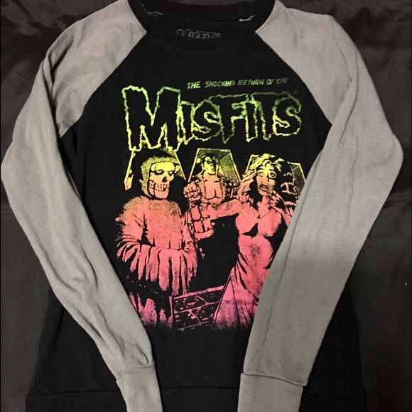Misfits long sleeve shirt women's S - Picture 2 of 2