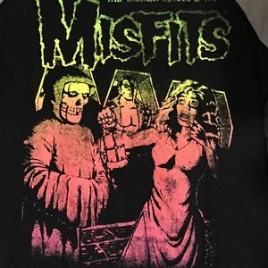 Misfits long sleeve shirt women's S