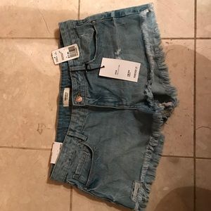Jean shorts