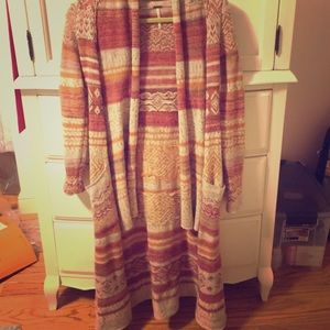 Long free people Sweater