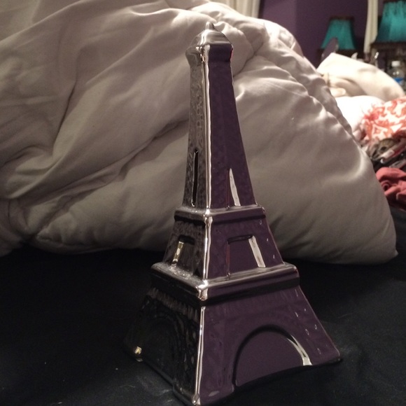 Eiffel Tower coin bank
