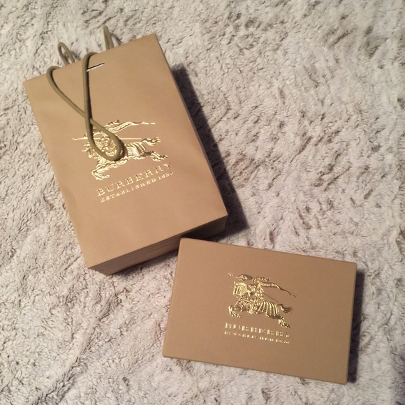 Small Burberry Bag and Box