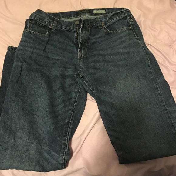 Aeropostale Straight Dark Wash Jeans