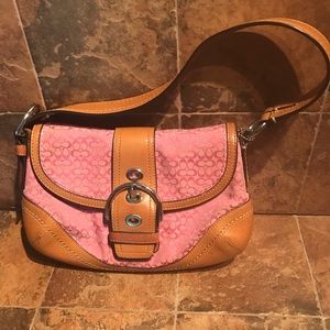 Pink Coach Purse
