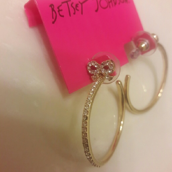 New Betsey Johnson Hoop
